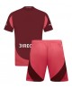 Günstige River Plate Auswärts Trikotsatzt Kinder 2024-25 Kurzarm (+ Kurze Hosen)